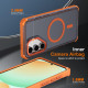 For Samsung Galaxy S24+ 5G Skin Feel Semi-transparent Frosted Magnetic Four-Corner Shockproof Phone Case(Black)