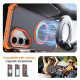 For Samsung Galaxy S24+ 5G Skin Feel Semi-transparent Frosted Magnetic Four-Corner Shockproof Phone Case(Grey)