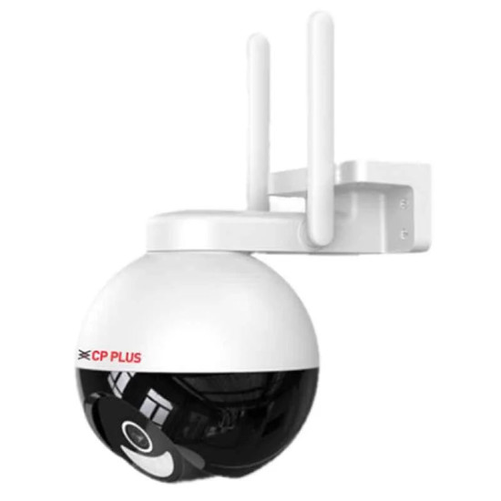 CP PLUS CPZ43A 4MP Outdoor WiFi 360 deg Pan Tilt Camera with Colour Night Vision