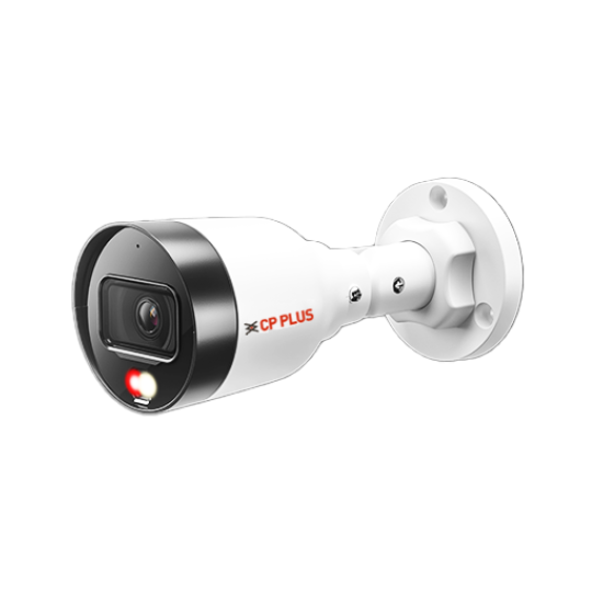 STQC CP Plus 4MP Night Color IP Bullet Camera 30m PoE CPUNCTA41L3CDLQ
