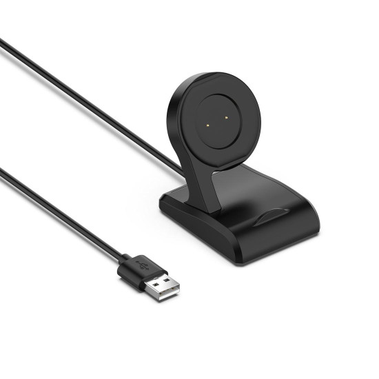 For Amazfit A1918 Portable Smart Watch Cradle Plastic Vertical Seat Charger USB Charging Cable  Lenght: 1m