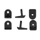 For Amazfit T-Rex 2 Smartwatch Silicone Charging Bracket(Black)