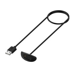 For Amazfit X Curved Screen Watch USB Magnetic Charging Cable  Length: 1m(Black)