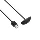 For Amazfit X Curved Screen Watch USB Magnetic Charging Cable  Length: 1m(Black)