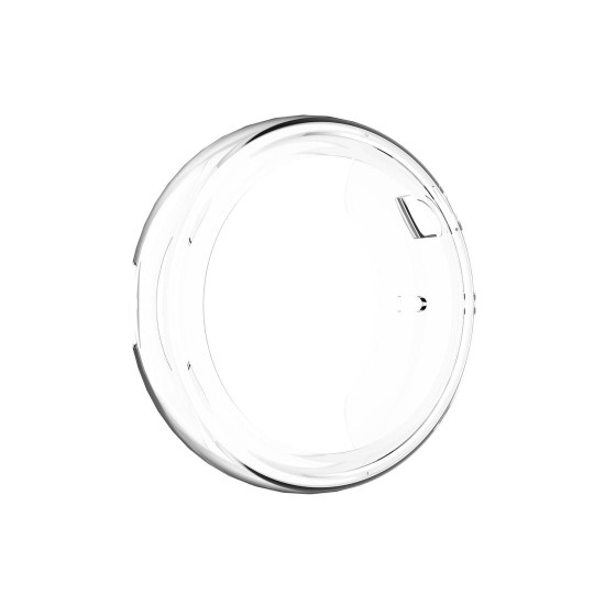 For Amazfit 2 TPU Watch Case(Transparent White)