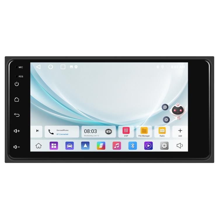 Toyota COROLLA Android 15 7 inch Wireless CarPlay Car Player Car Central Control Navigation Machine, Specification:Standard+AHD+Microphone