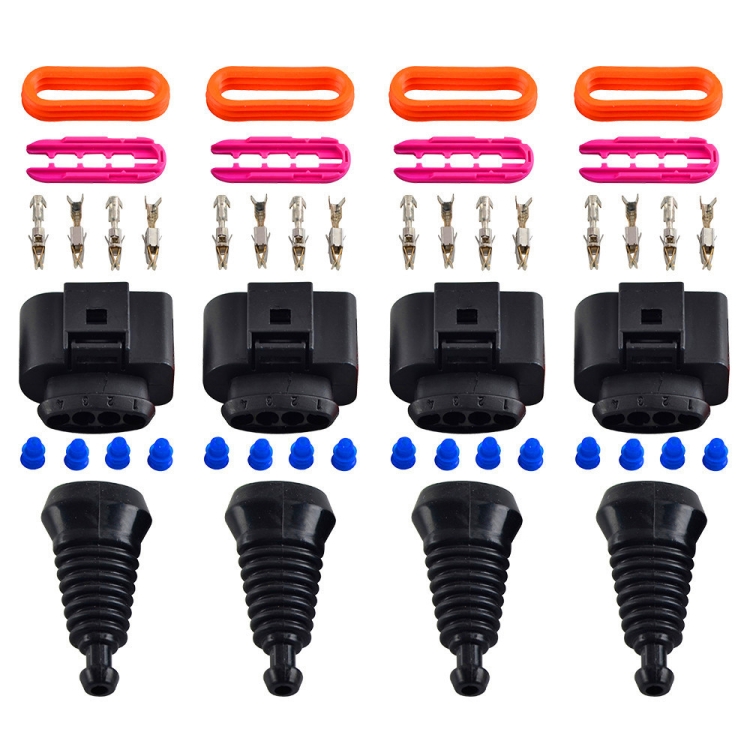 1 Set For Audi A7 30T 2016 Car Ignition Coil Connector Repair Kit Large Size 1J0998724