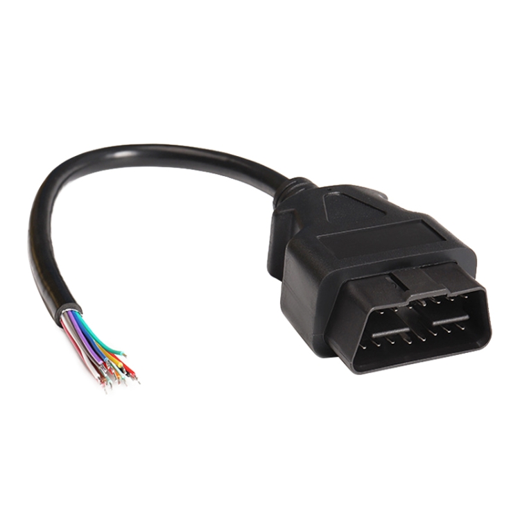16PIN Male OBD Cable Opening Line OBD 2 Extension Cable for Car Diagnostic Scanner Cable Length 100cm