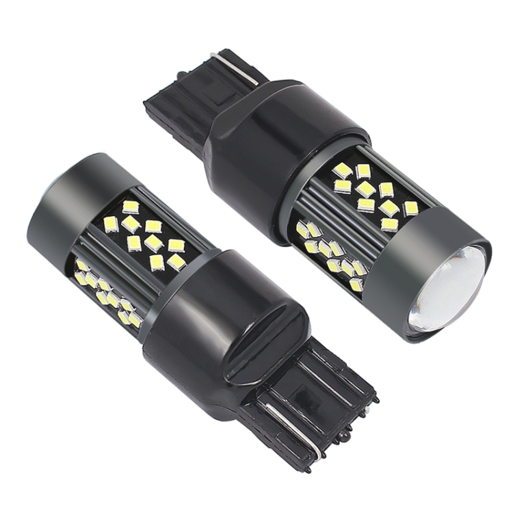 1 Pair 7440 12V 7W Strobe Car LED Fog Light White Light