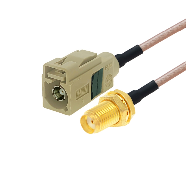 20cm Antenna Extension RG316 Coaxial Cable(SMA Female to Fakra I Female)