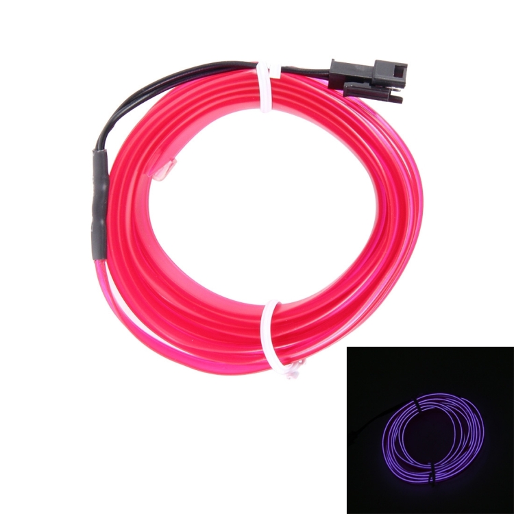 1M Cold Light Flexible LED Strip Light For Car Decoration Purple Light