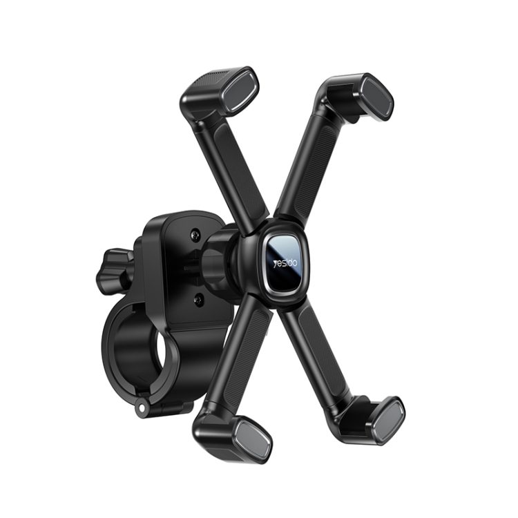 Yesido C191 4-axis Support Bicycle Handle Phone Holder(Black)