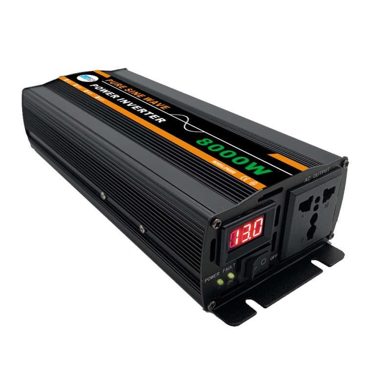 8000W Actual 1300W 60V to 220V High Power Car Sine Wave Inverter Power Converter