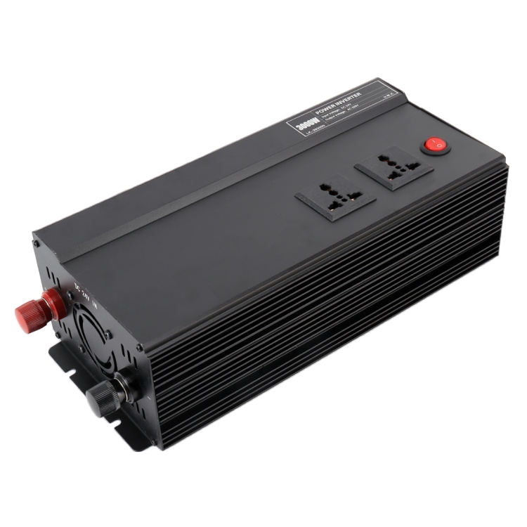 3000W DC 24V to AC 220V Car Multi functional Sine Wave Power Inverter Random Color Delivery