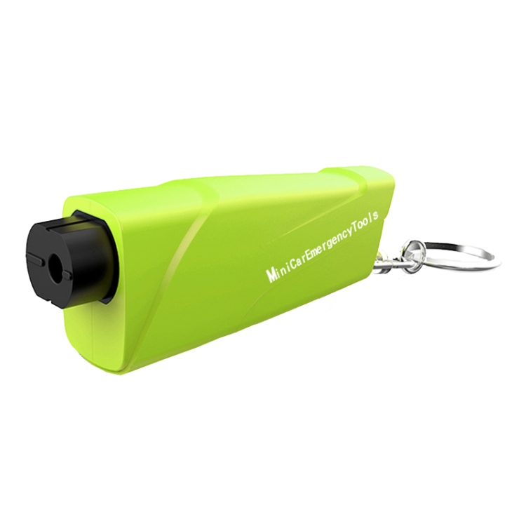 Car Safety Hammer Escapes Trapped Window Broken Device(Green)