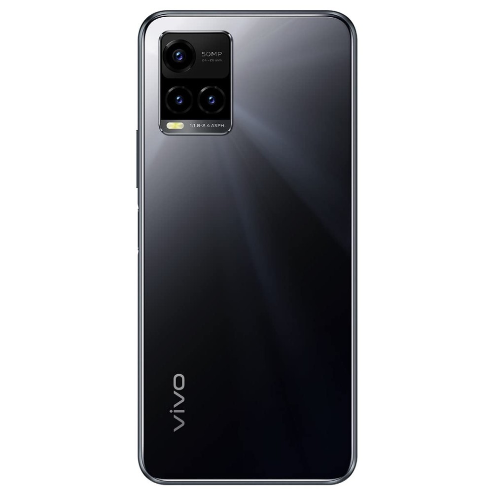 Vivo Y33t Rear Housing Panel Battery Door Mirror Black