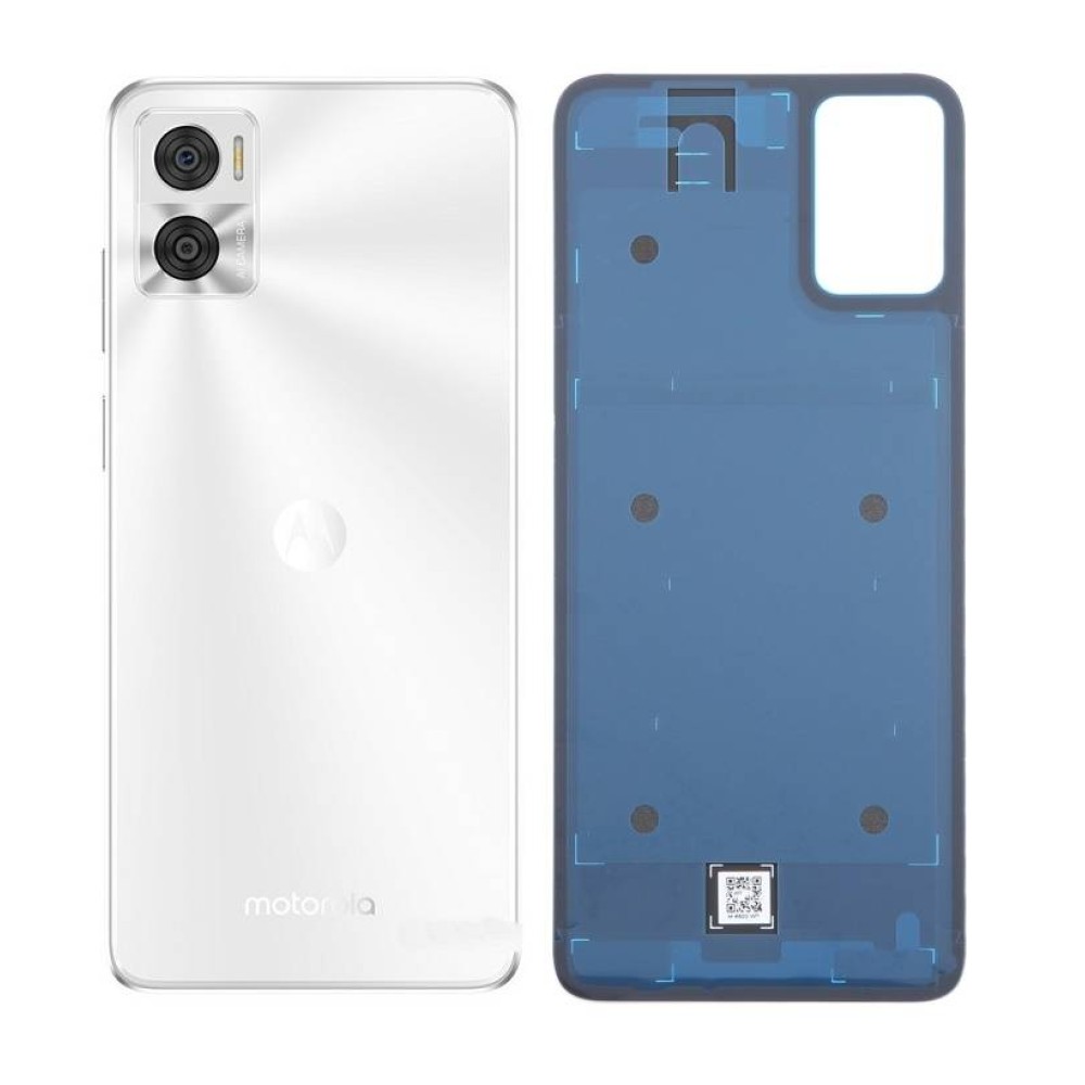 Motorola Moto E22i Rear Housing Back Panel Winter White