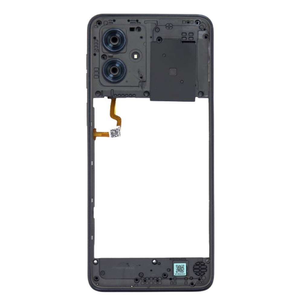 Motorola Moto G54 Middle Frame Housing Panel Black