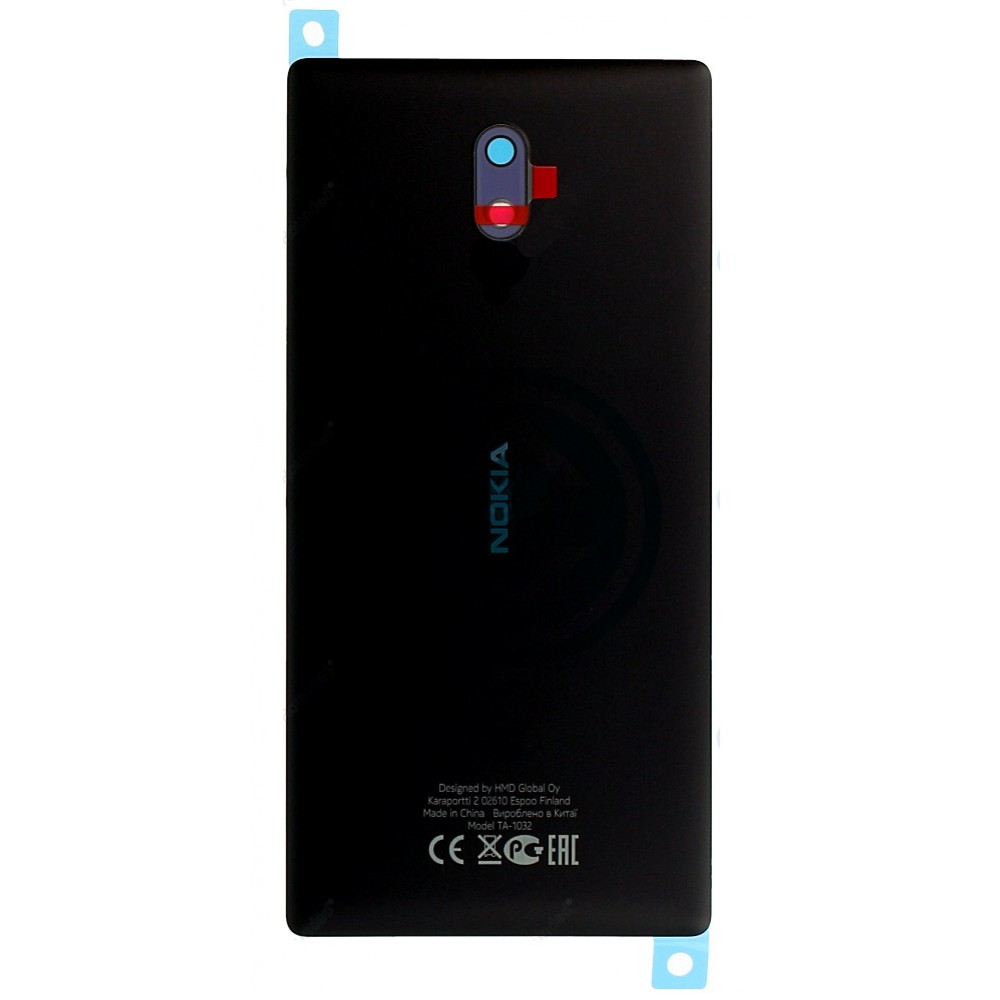 Nokia 3 Rear Housing Panel Battery Door Black
