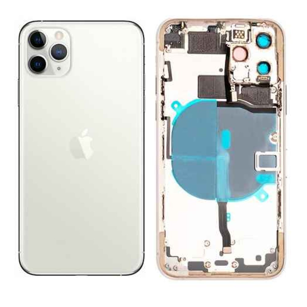 Apple iPhone 11 Pro Original Rear Full Housing Body Panel Silver