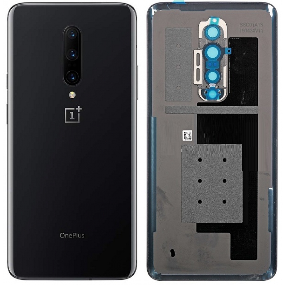 Oneplus 7 Pro Rear Housing Panel Battery Door Mirror Grey