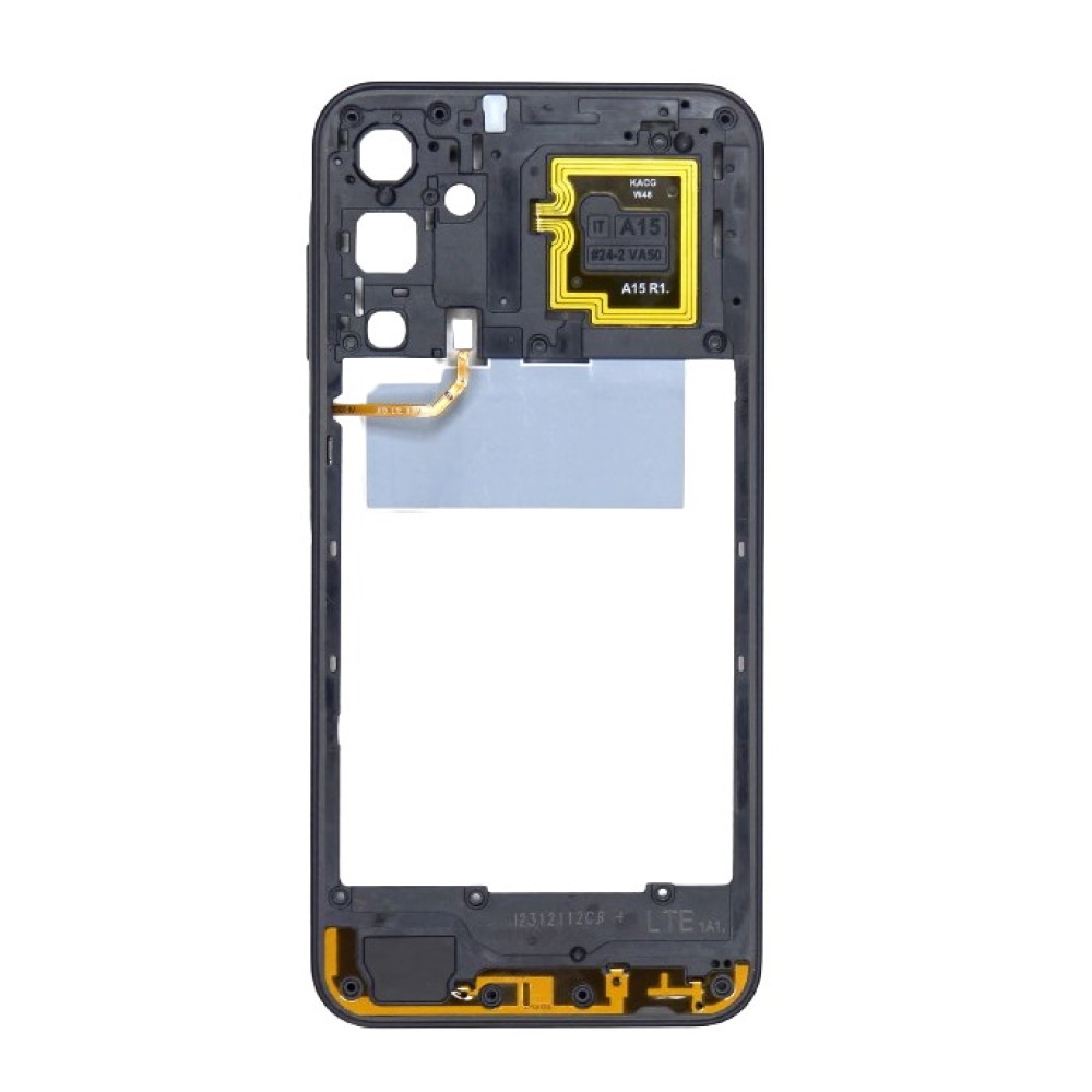 Samsung Galaxy A15 Middle Frame Housing Panel Black