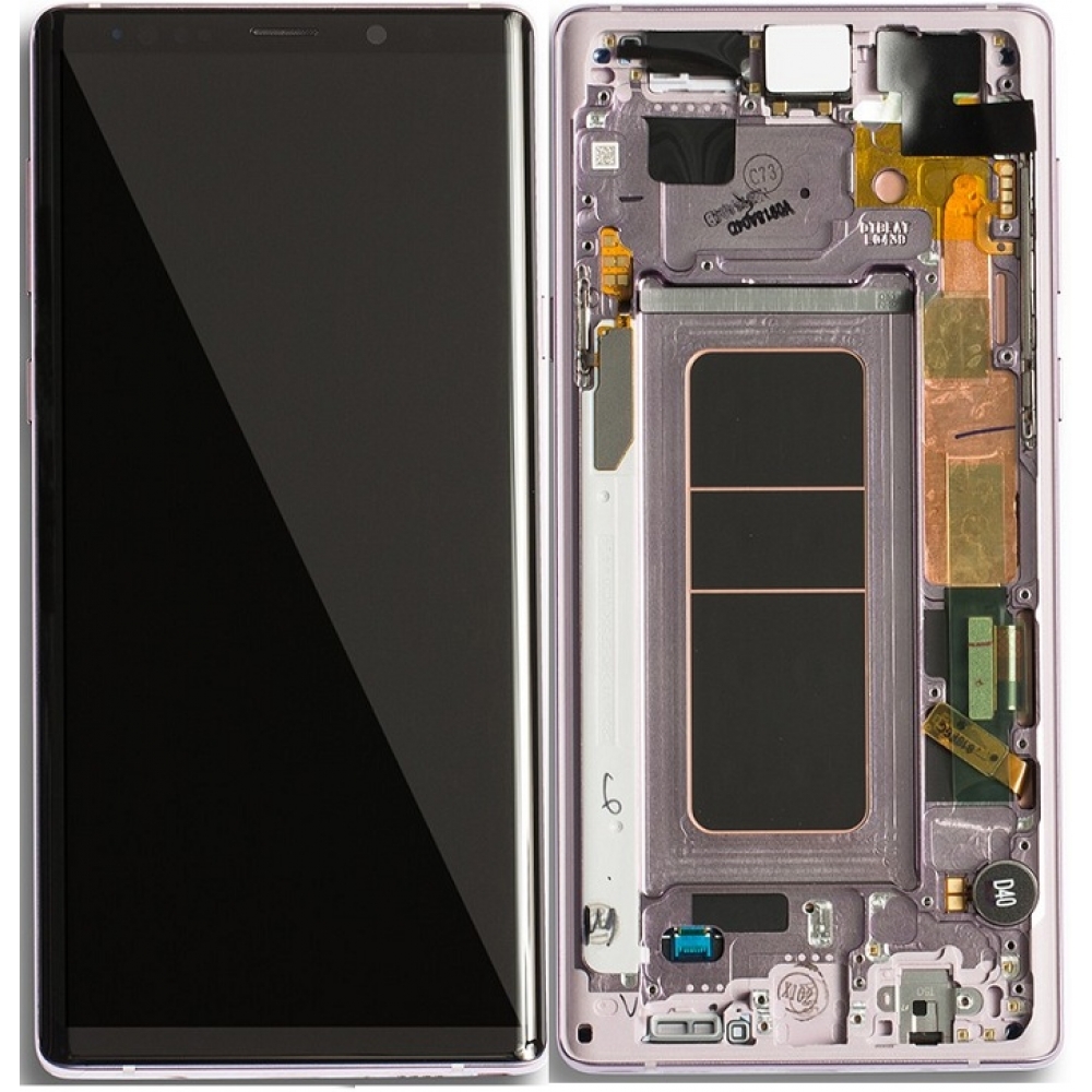 Samsung Galaxy Note 9 LCD Screen With Front Housing Lavender