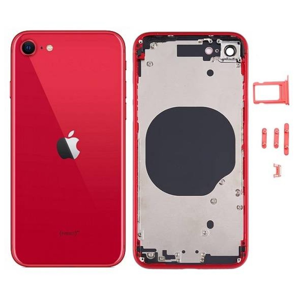 Apple iPhone SE 2020 Rear Housing Panel Battery Door Red