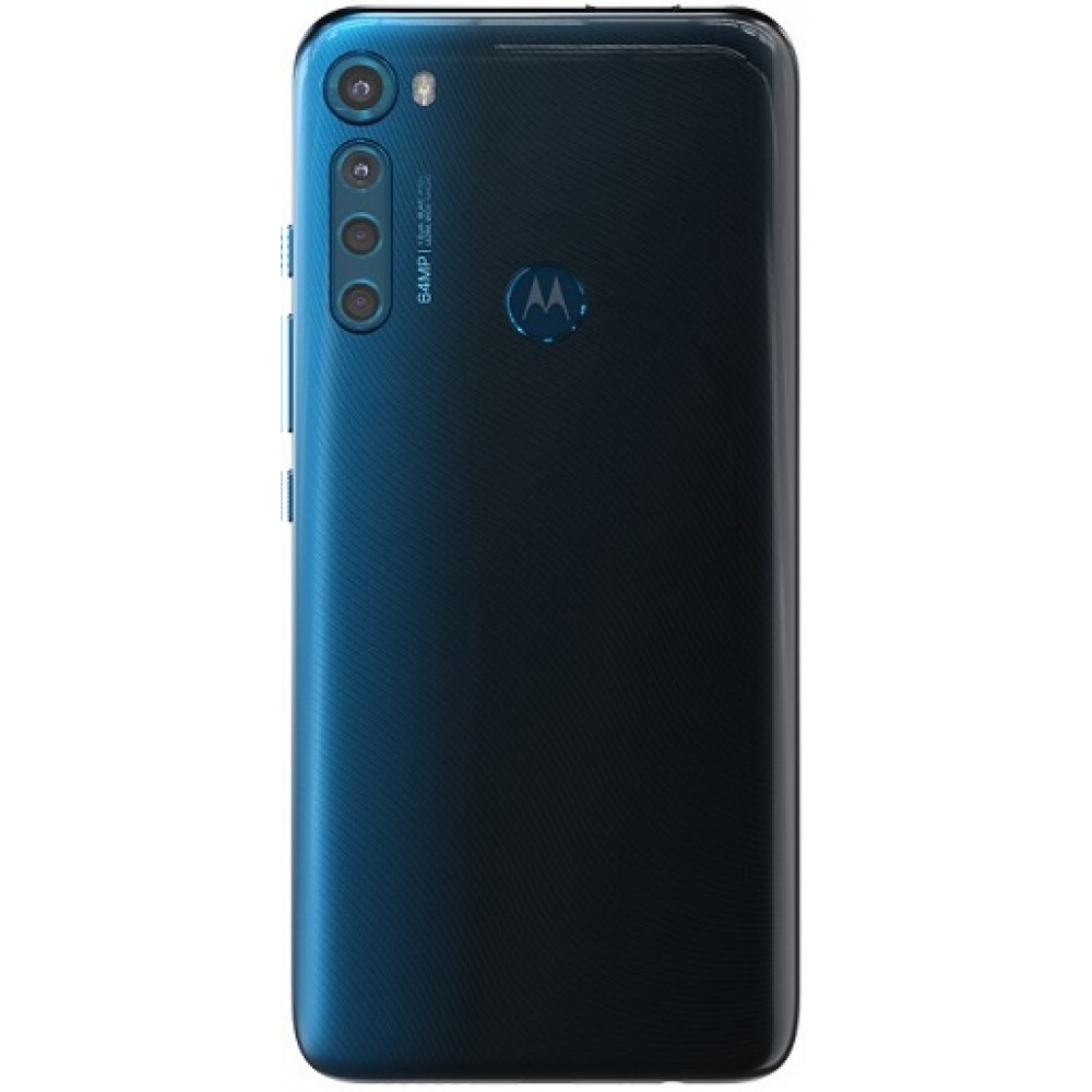 Motorola One Fusion Plus Rear Housing Panel Battery Door Twilight Blue