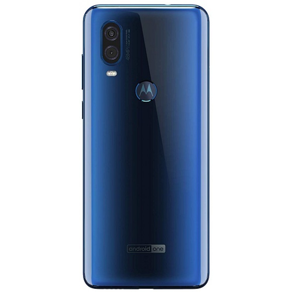 Motorola One Vision Plus Rear Housing Panel Battery Door Sapphire Gradient