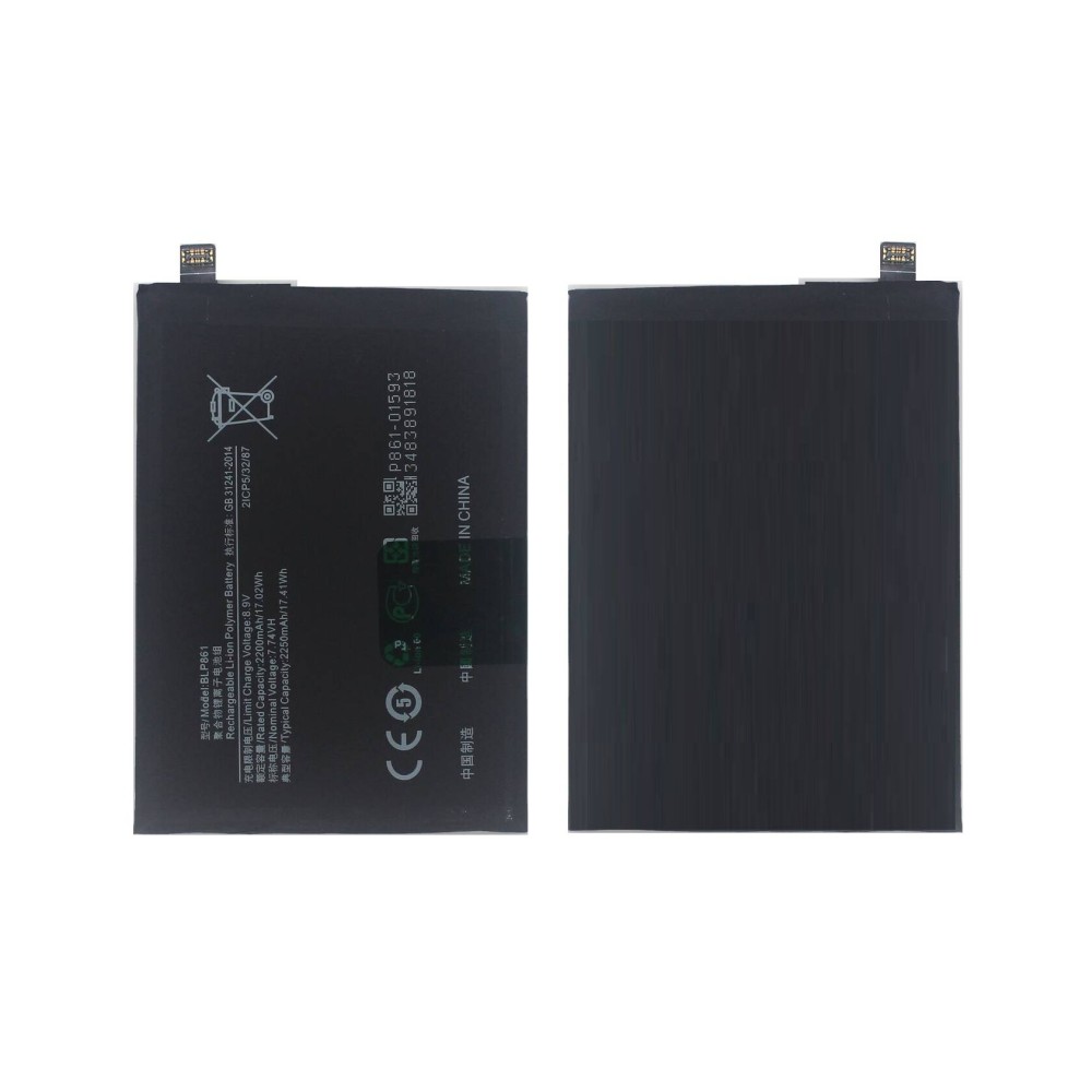 Original Battery For OnePlus Nord 2 5G BLP861 Replacement