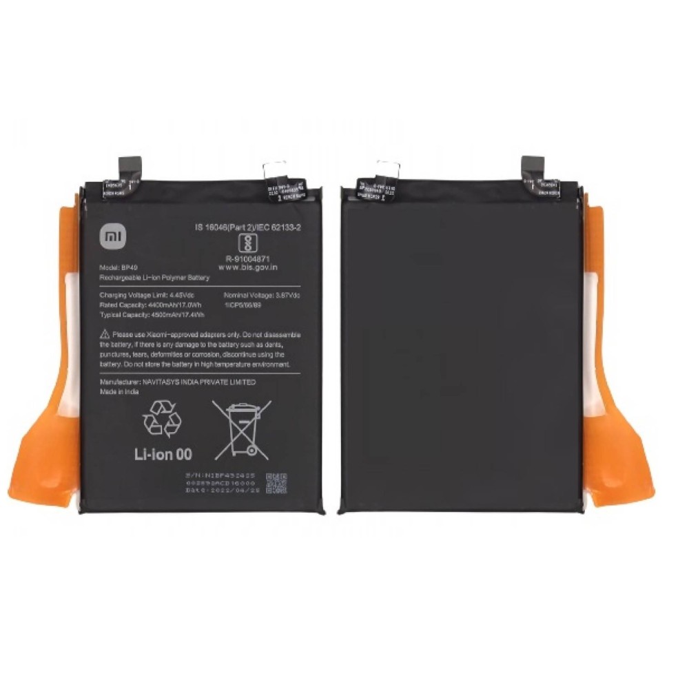 Xiaomi Poco F4 5G Battery For Replacement ORIGINAL