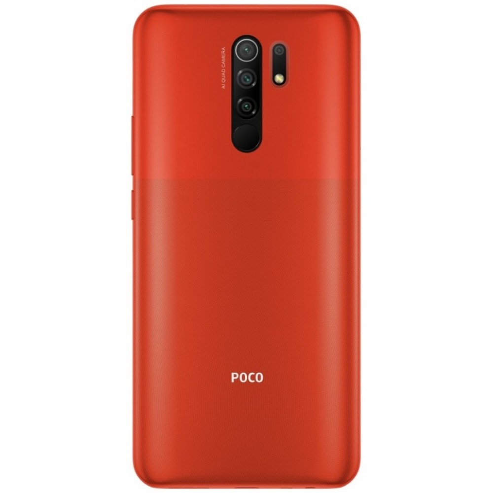 Xiaomi Poco M2 Rear Housing Panel Battery Door Brick Red