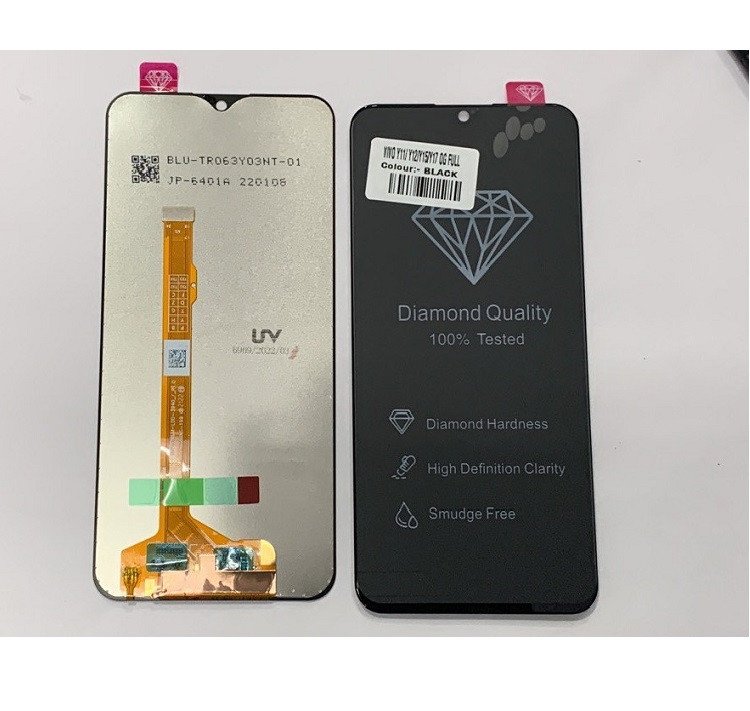 LCD WITH TOUCH SCREEN FOR VIVO Y11 DISPLAY GLASS COMBO FOLDER