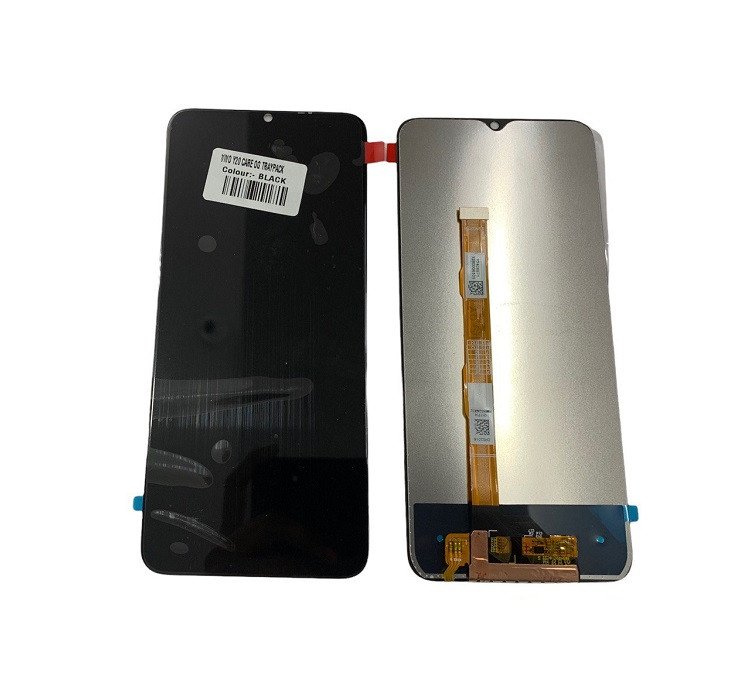 LCD WITH TOUCH SCREEN FOR VIVO Y12S DISPLAY GLASS COMBO FOLDER