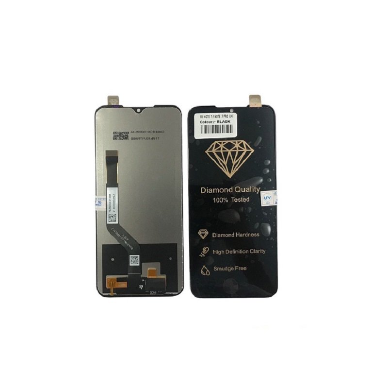 LCD WITH TOUCH SCREEN FOR REDMI NOTE 7 DISPLAY GLASS COMBO FOLDER