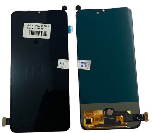 LCD WITH TOUCH SCREEN FOR VIVO S1 OLED DISPLAY GLASS COMBO FOLDER