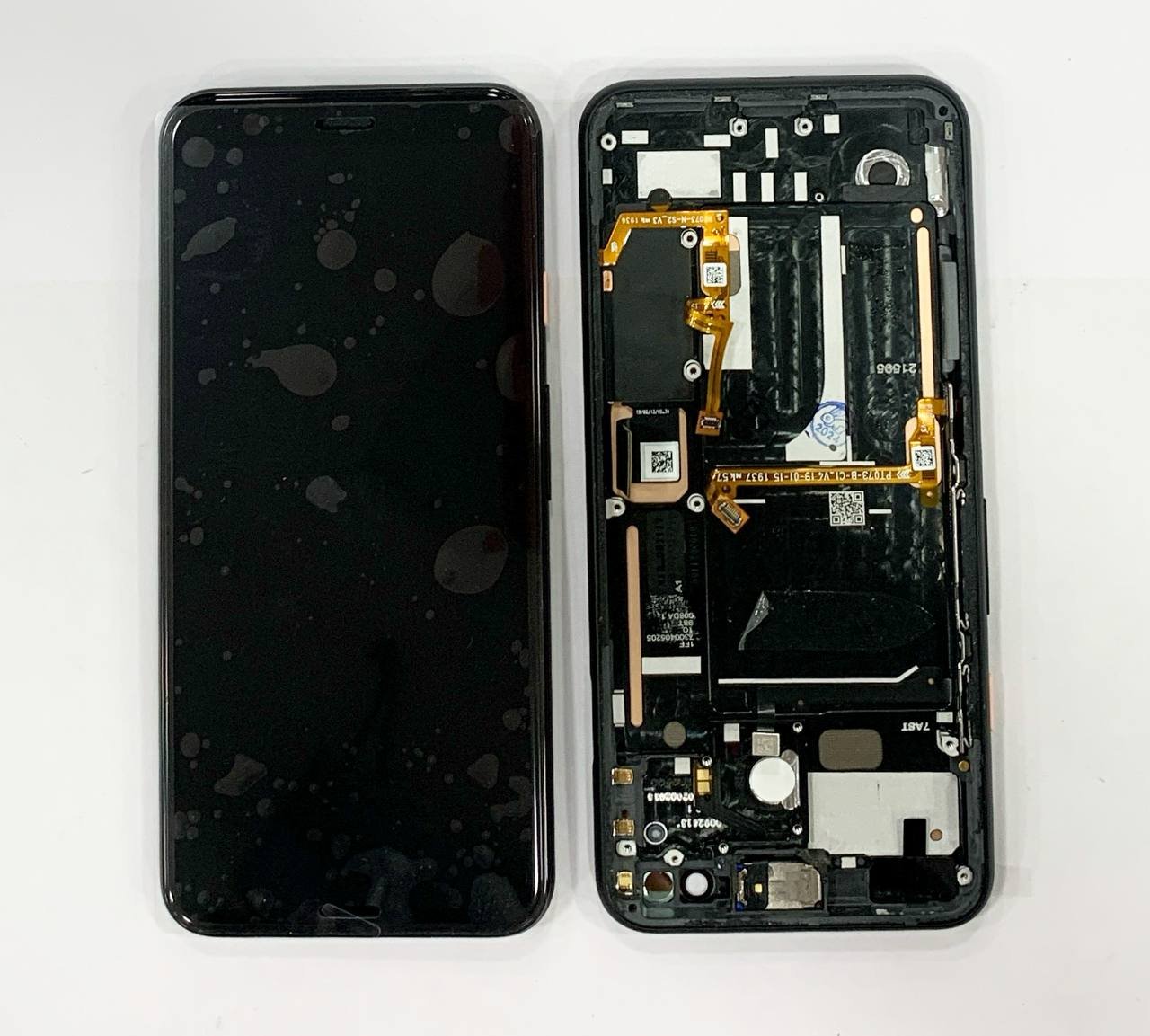 LCD WITH TOUCH SCREEN FOR GOOGLE PIXEL 4 WITHFRAME OLED DISPLAY GLASS COMBO FOLDER