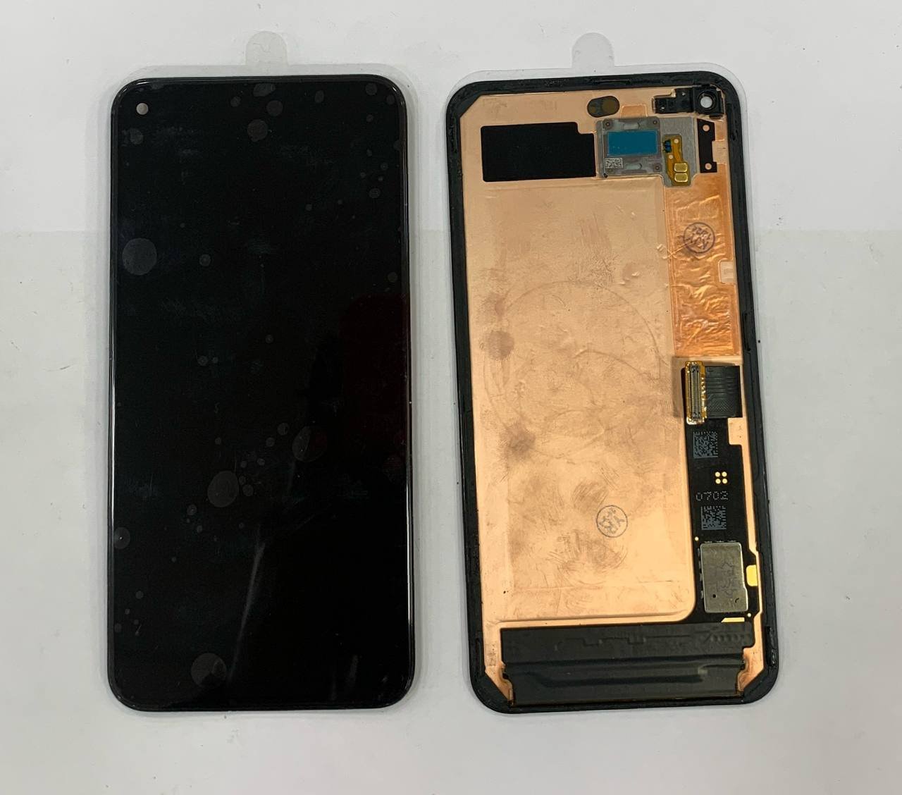 LCD WITH TOUCH SCREEN FOR GOOGLE PIXEL 5 WITHFRAME OLED DISPLAY GLASS COMBO FOLDER