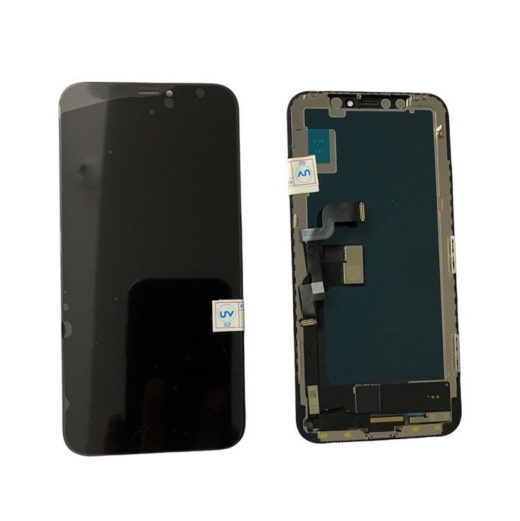 LCD WITH TOUCH SCREEN FOR IPHONE X INCELL DISPLAY GLASS COMBO FOLDER