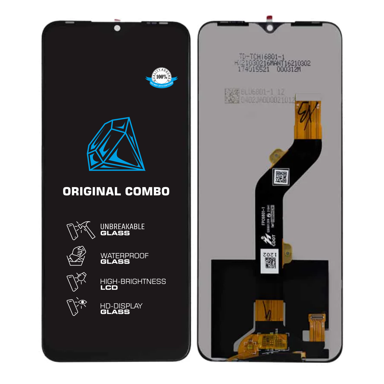 Mobile Display For Infinix Smart 4 Plus LCD Combo Touch Screen Folder Compatible With Infinix Smart 4 Plus
