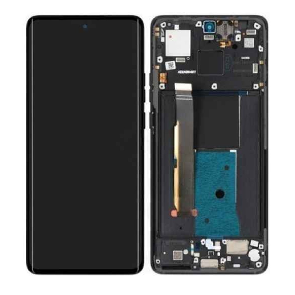 Motorola Edge 40 LCD Screen With Frame Display Combo - Eclipse Black