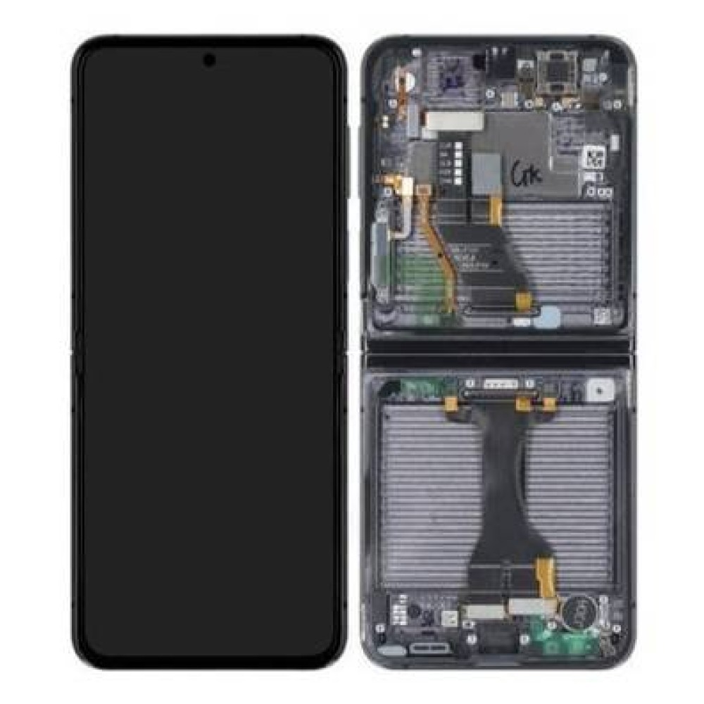 Samsung Galaxy Z Flip 5 LCD Screen Display Combo With Frame - Black