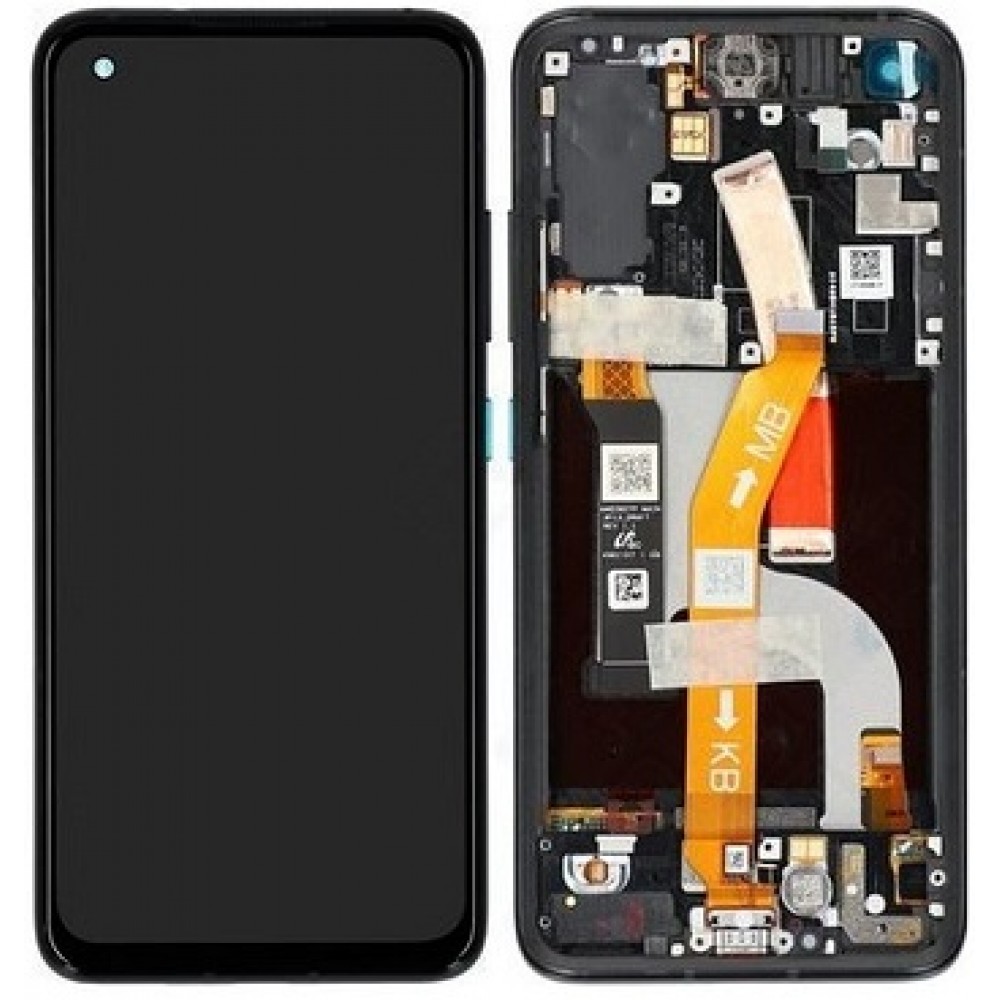 Asus Zenfone 8 LCD Screen With Frame - Black