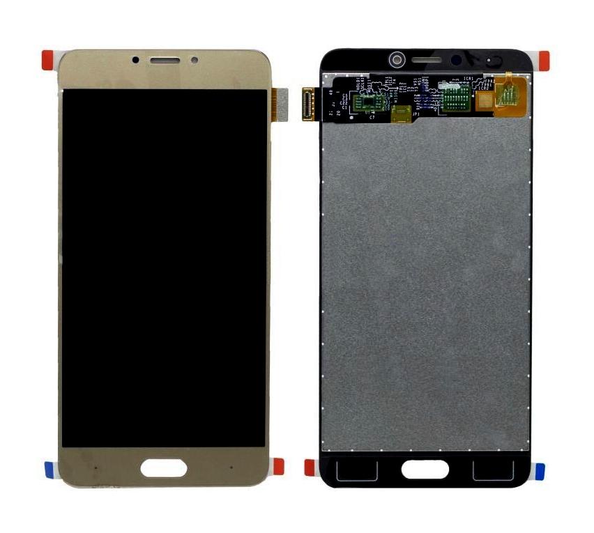 Display for Gionee S6 Pro - Gold Combo Folder