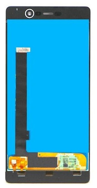 Display for Gionee S6s - Gold Combo Folder
