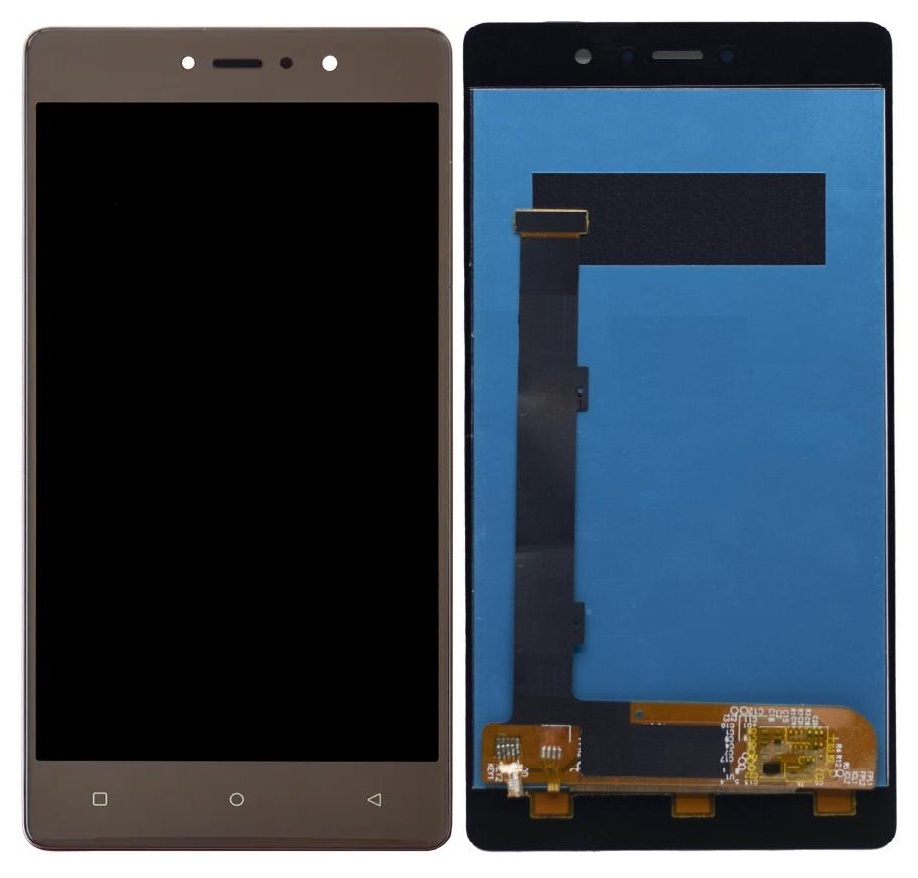Display for Gionee S6s - Black Combo Folder