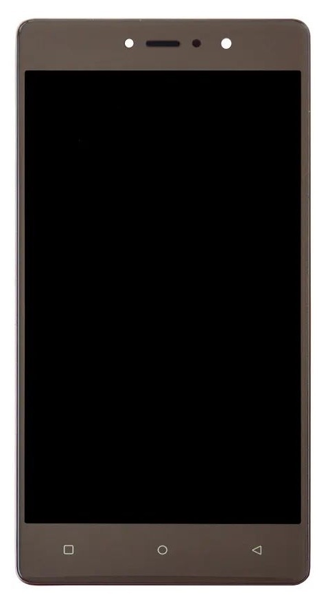 Display for Gionee S6s - Black Combo Folder