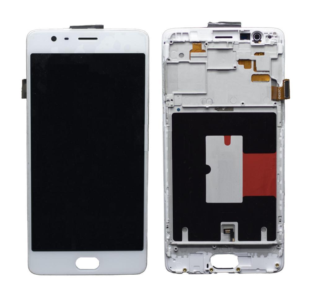 Display for OnePlus 3T - White Combo Folder