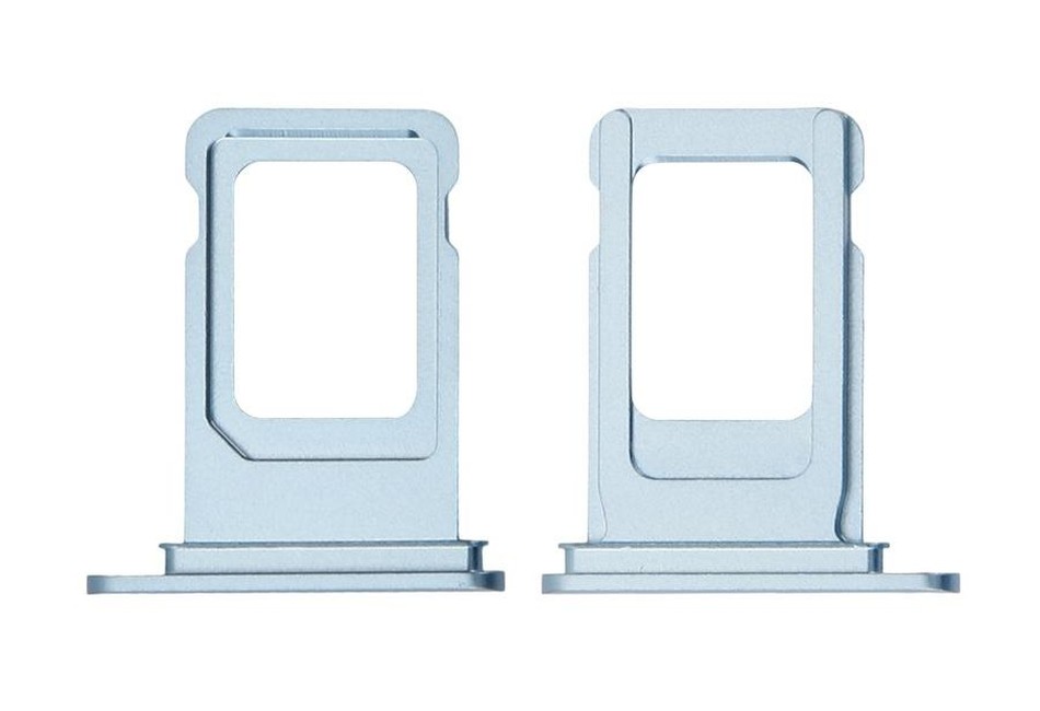 SIM Card Holder Tray for Apple iPhone XR - Blue